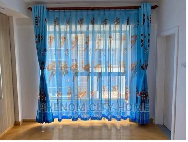 Kids Cartoon Print Curtains