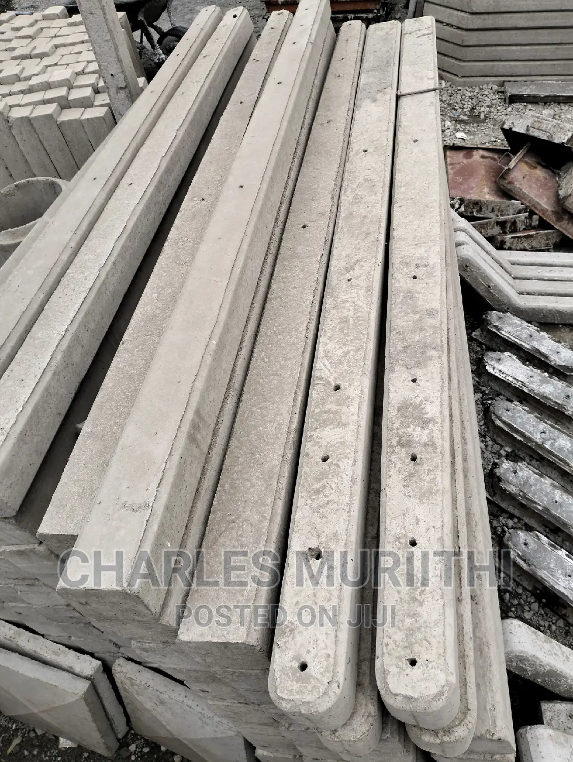 Straight Fencing Posts (8ft Long)