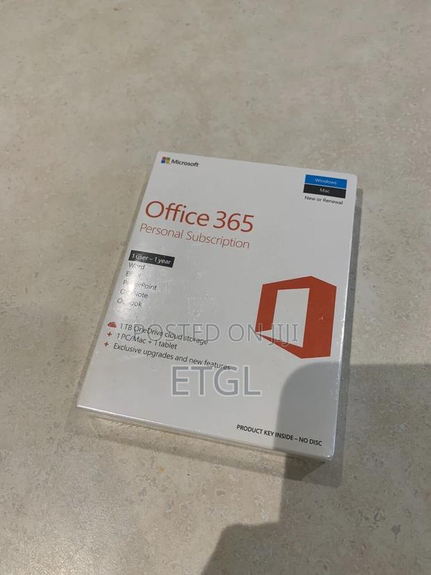 Microsoft Office 365 Personal - 1 Year