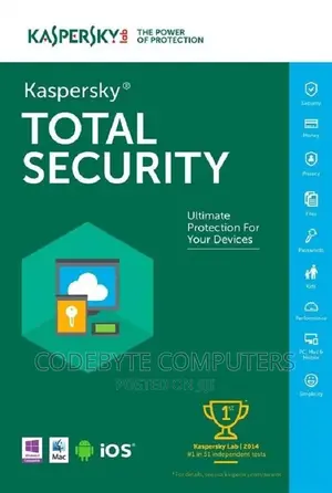 Kaspersky Total Security; 3 Devices