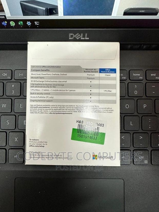 Microsoft Office Home and Business 2021 Media Less (ESD) - 1 - thumbnail 2