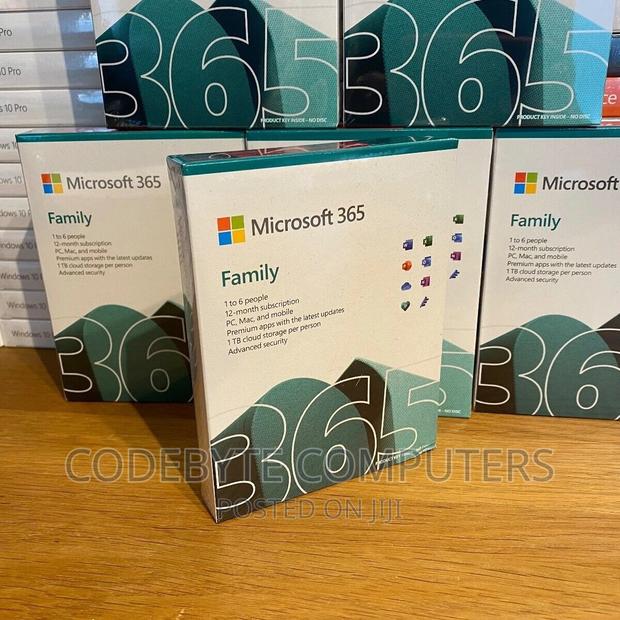 Microsoft Office 365 Family - main view