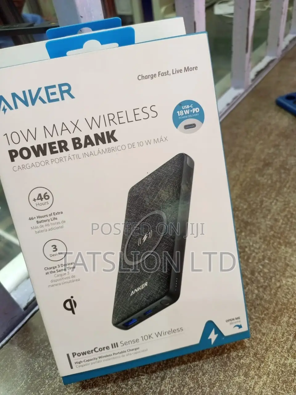 Anker Power Bank Wireless 10000 Mah