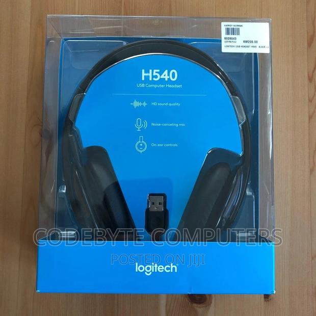 Logitech H540 USB Headset - main view