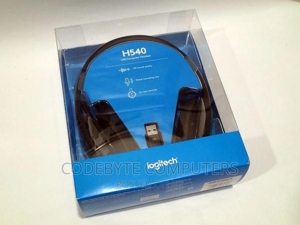 Logitech H540 USB USB Stereo Headset With Microphone - main view