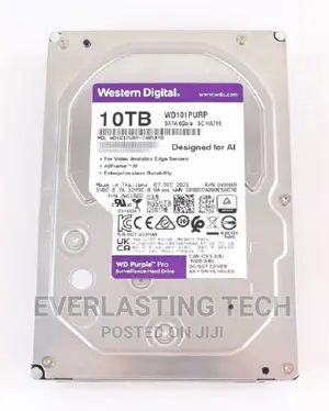 Wd Purple Pro Surveillance Hard Drive 10tb