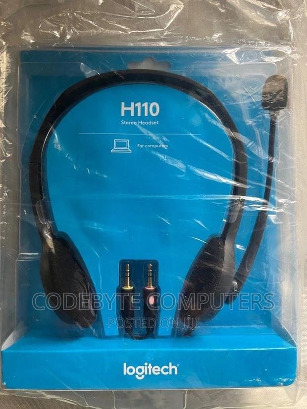 Logitech H110 Stereo Dual Jack Headset - main view