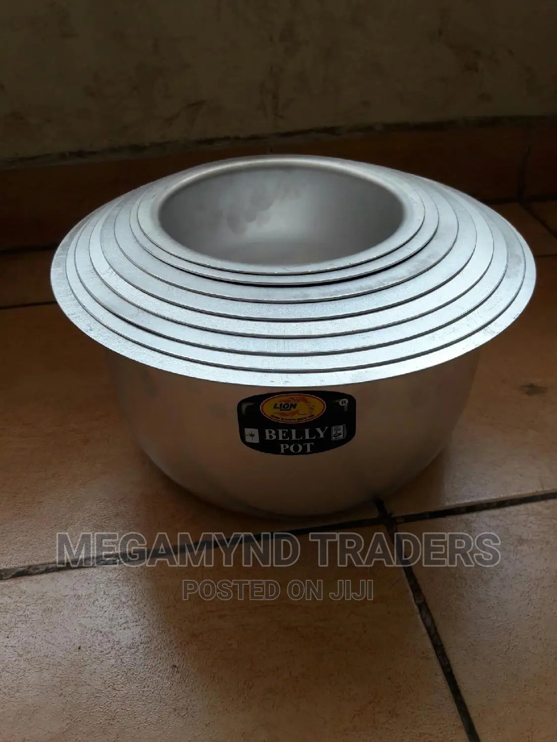 Aluminium Sufuria Set 8pc + 8pc Lid/Cooking Pot