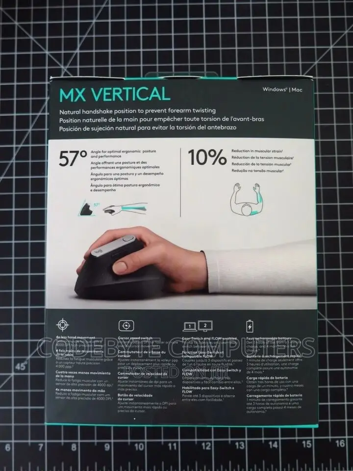 Logitech MX VERTICAL Bluetooth Mouse