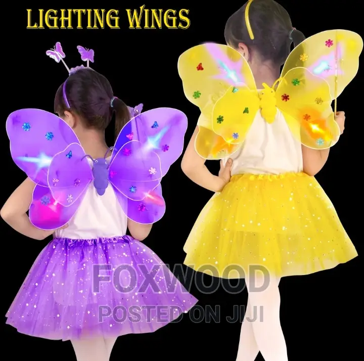 Girls Butterfly Wings Now Available