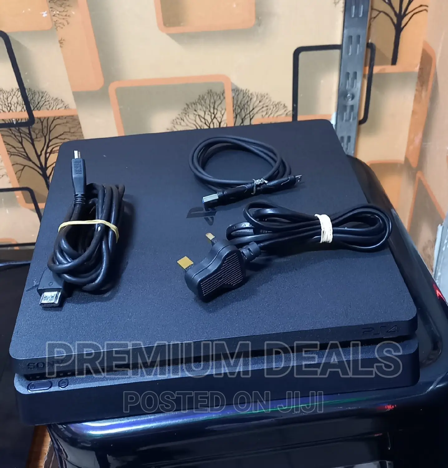 Ps4 Slim Clean With Original Controller