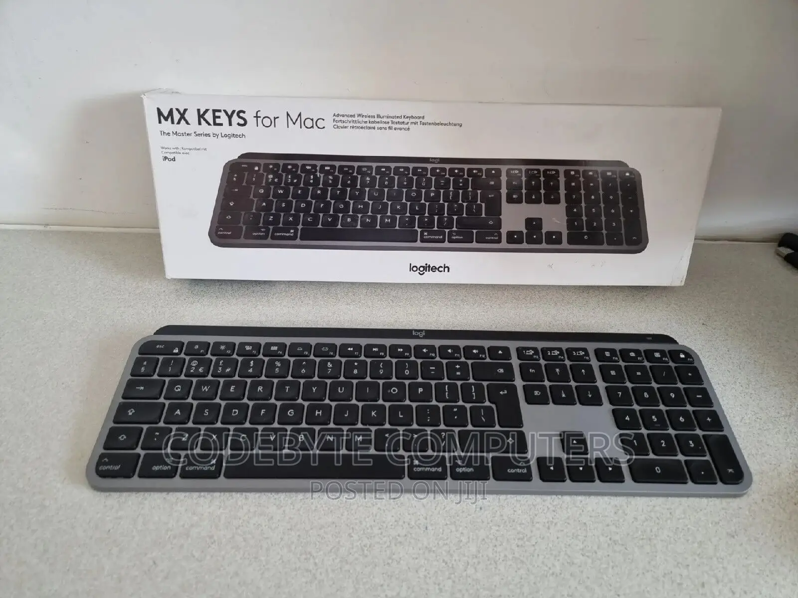 Logitech MX Keys for Mac Advanced Wireless Illuminated Keybo
