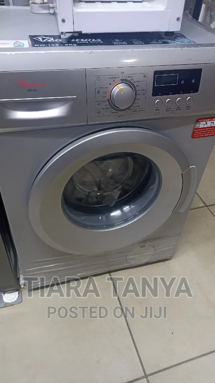 Ramton Front Load Fully Automatic 6kg Washer 1200rpm(Rw/152)