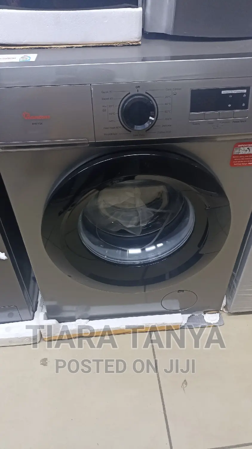 Front Load Fully Automatic 7kg Washer 1400rpm - Rw/154