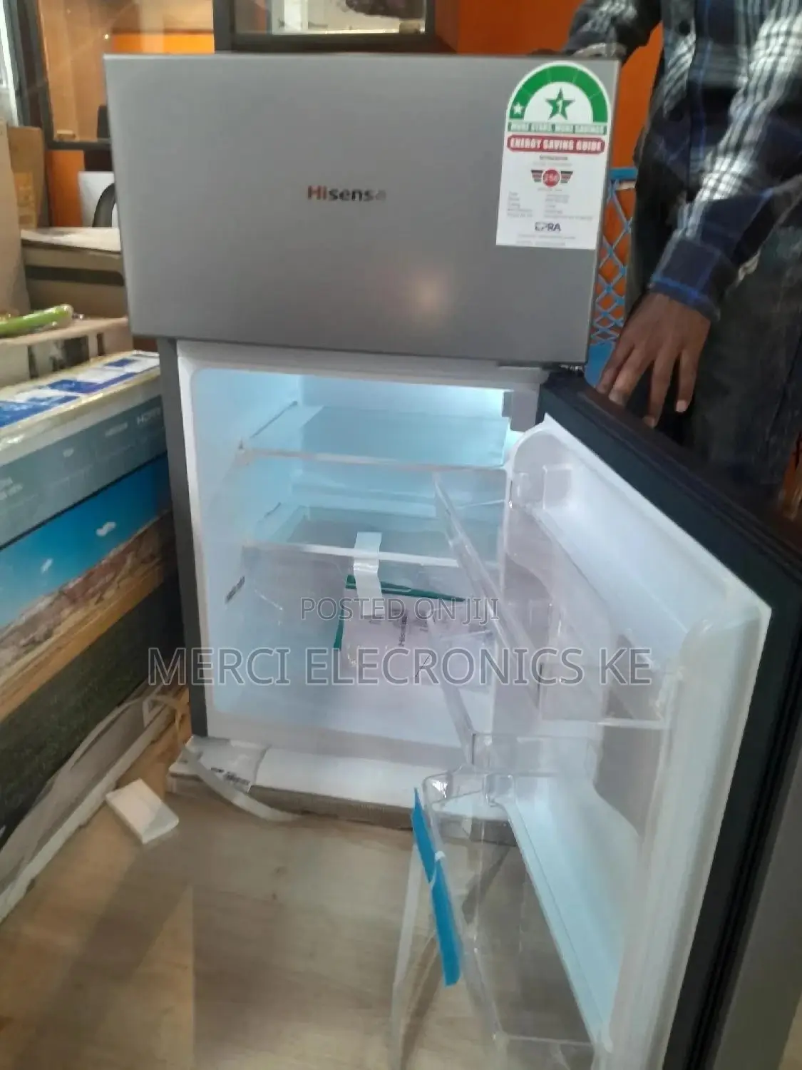 Hisense Ref091dr 91l Double Door Refrigerator