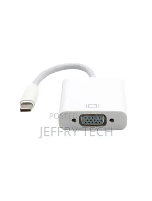 Type C USB 3.1 to VGA M/F Reversible Connector Cable Compati