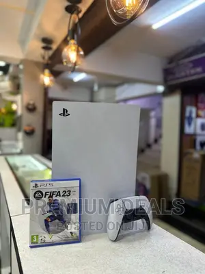 Ps5 With Original Controller and a Game