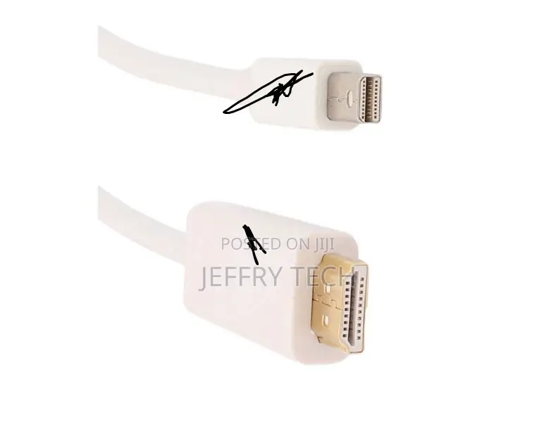 Mini Displayport DP Male to HDMI Female M/F Power Supply Ad