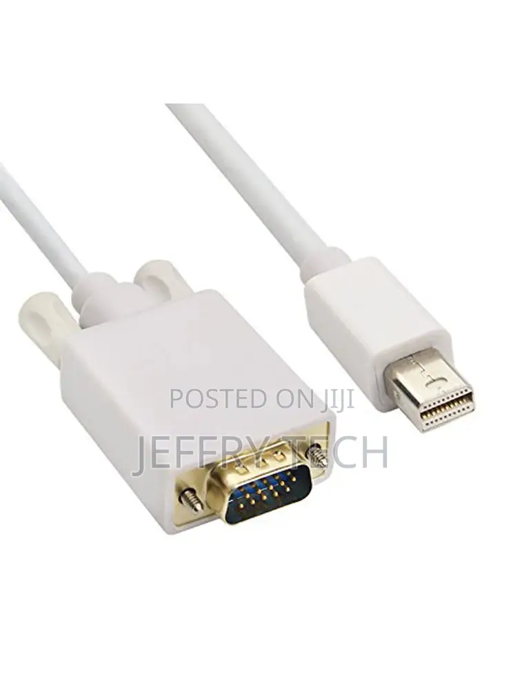Mini Displayport to VGA Male to Male 1080P Cable Thunderbolt