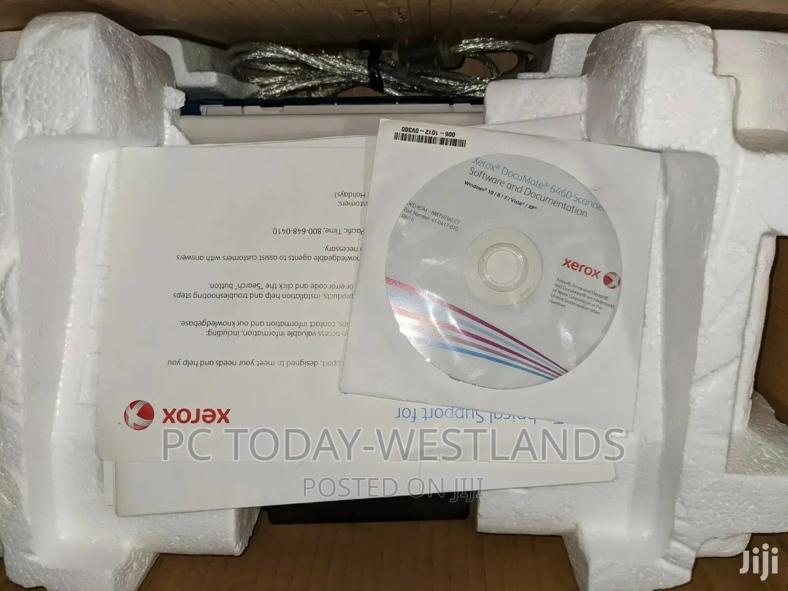 Xerox Documate 6460 Duplex Scanner 70 PPM/11000 Pages Daily