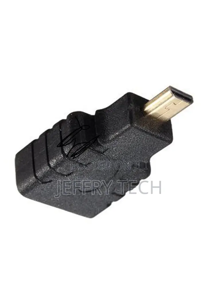 Gold Plated Micro HDMI Type D Male to HDMI Female Adapter