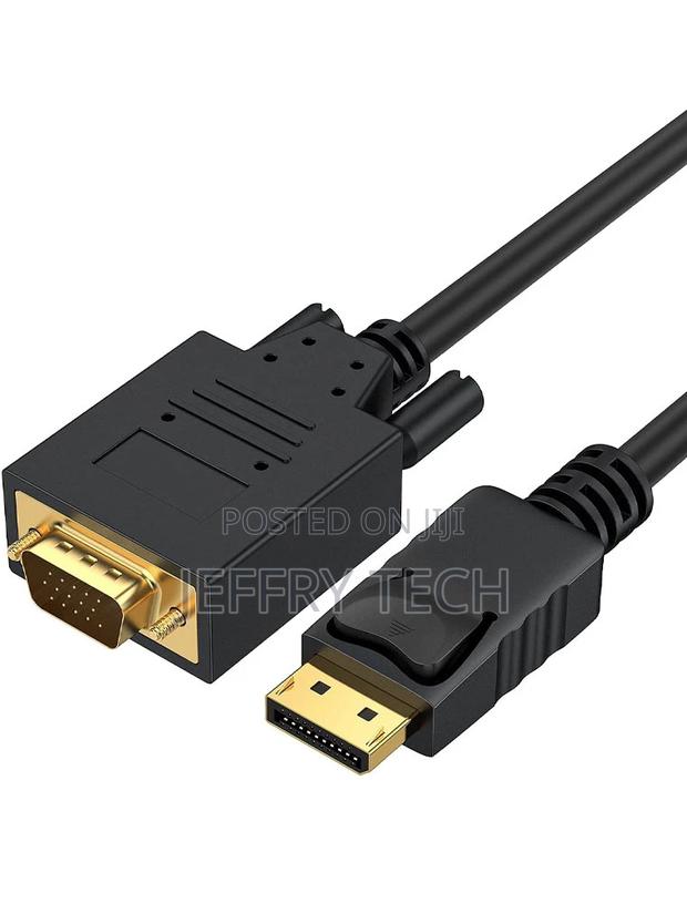 Displayport to VGA Adapter, Microware DP Displayport to VGA