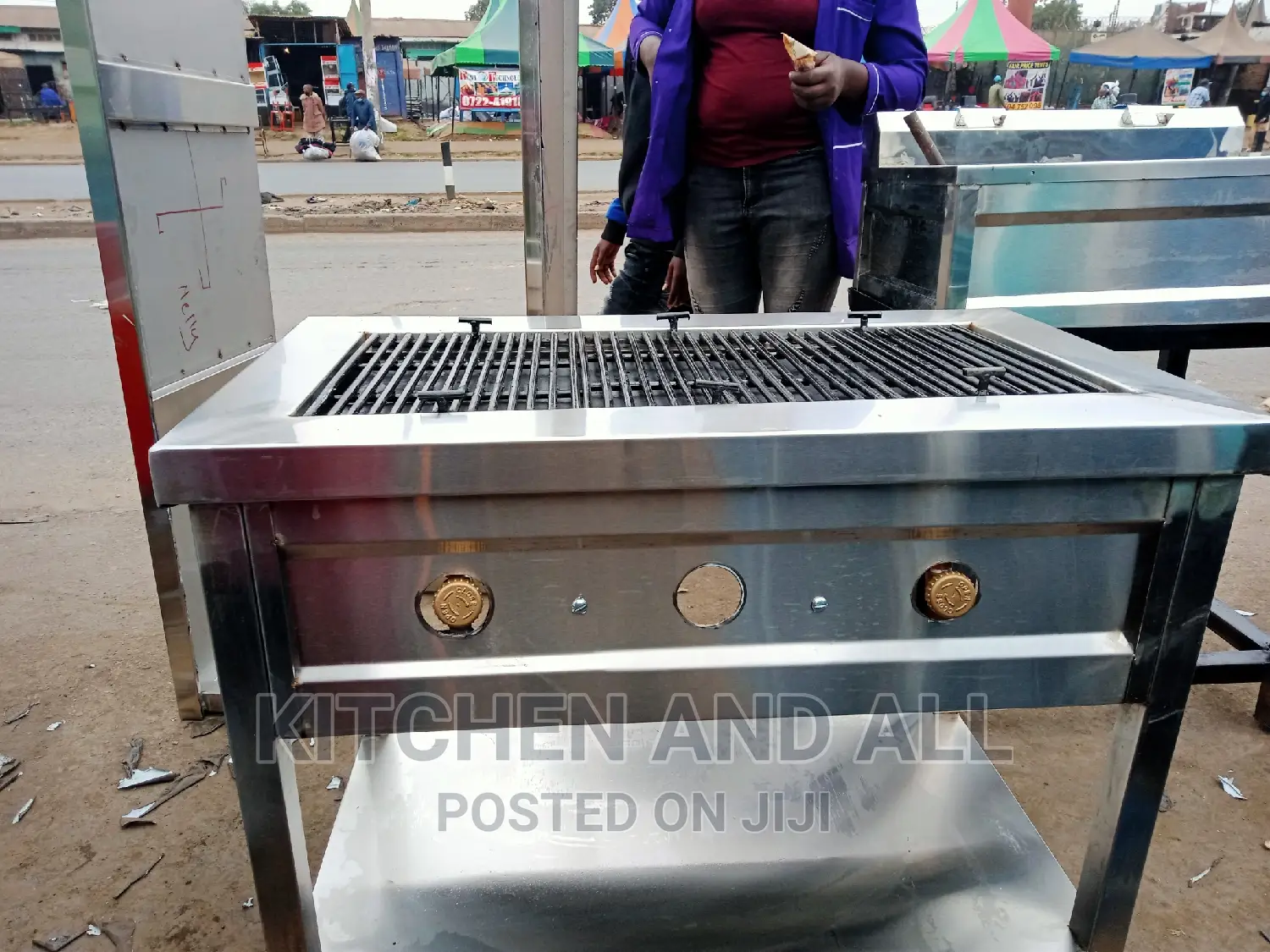 Stainless Steel Open Grill