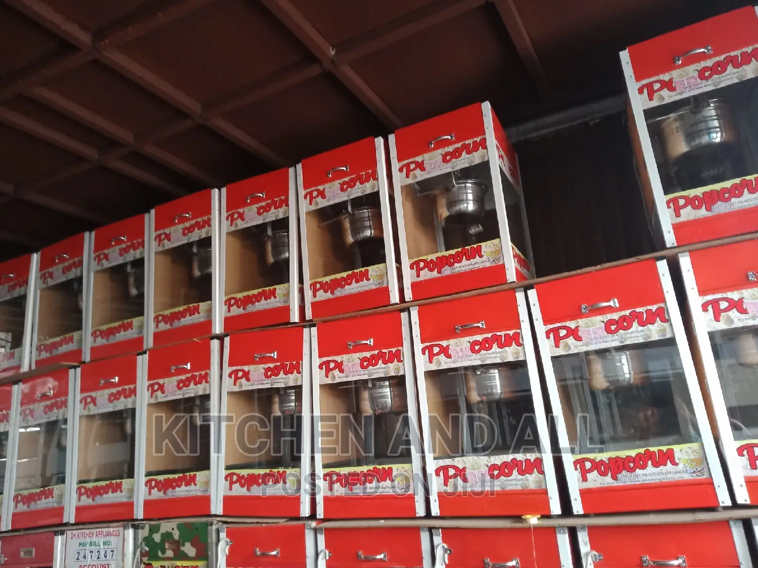 Locally Made Popcorn Maker