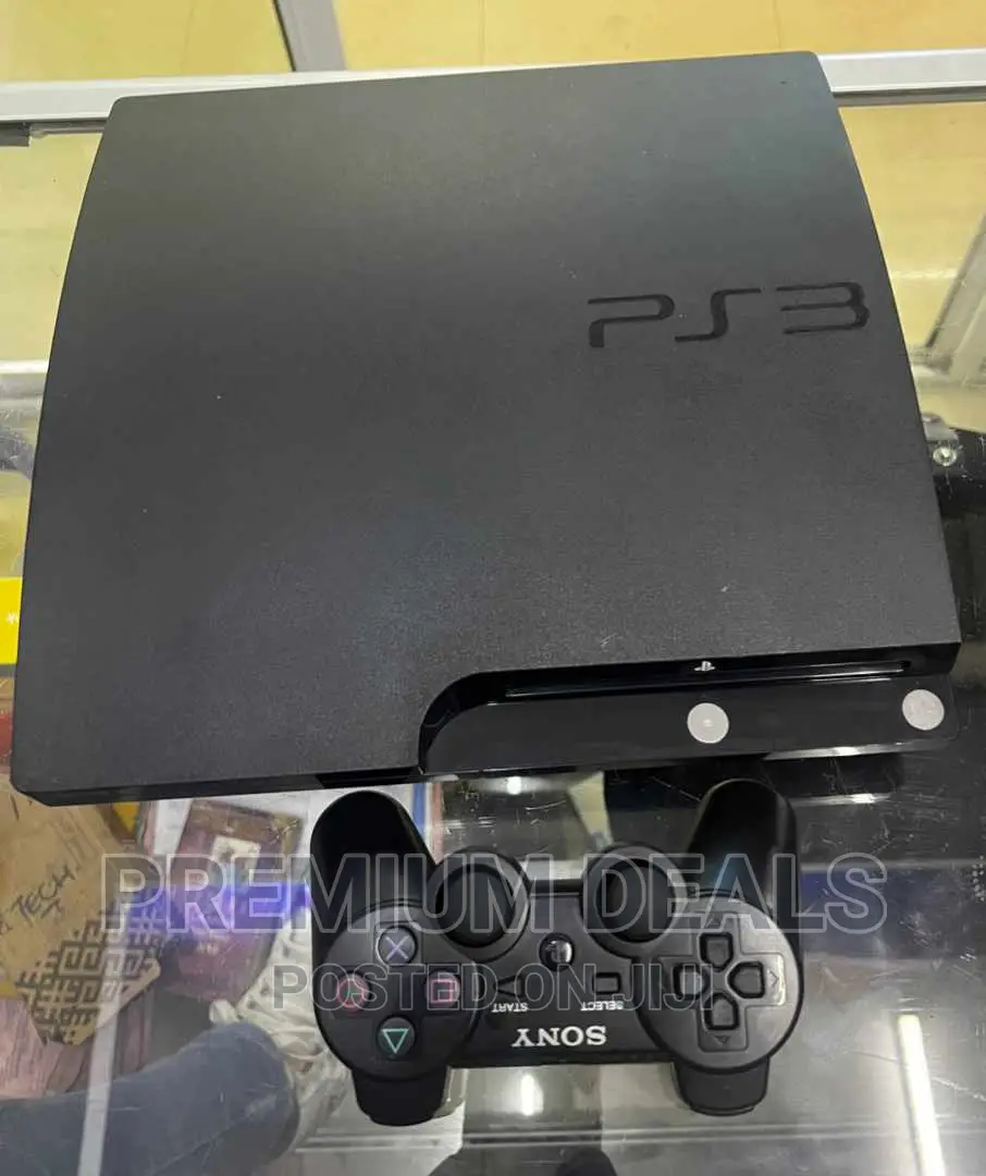 Clean Ps3 Console With Original Pad