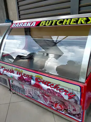 Meat Chiller With a Sticker
