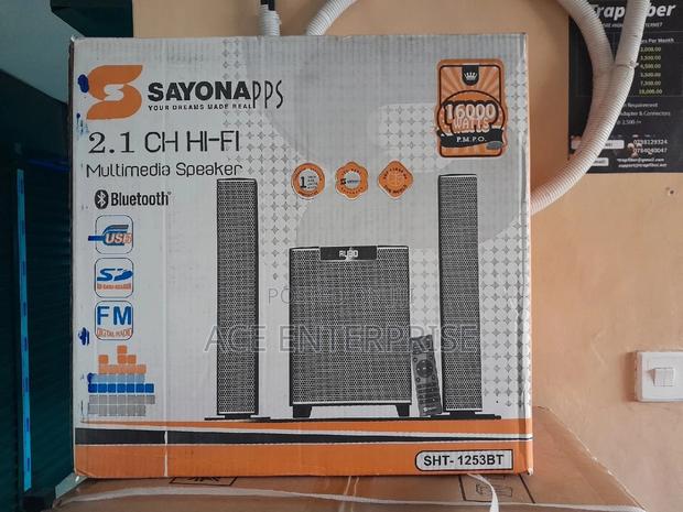 Sayona Soundbar/Tallboy System-Bt,FM,USB - thumbnail 2