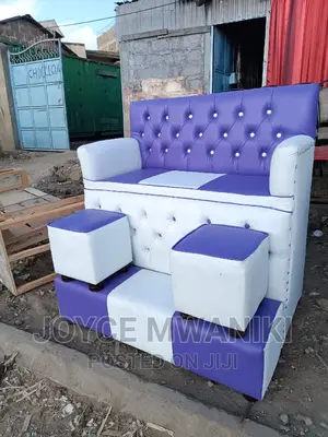 Pedicure Seat 2 Seater With 2 Footrest.