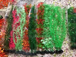 Green Theme Aquarium Plant Decor