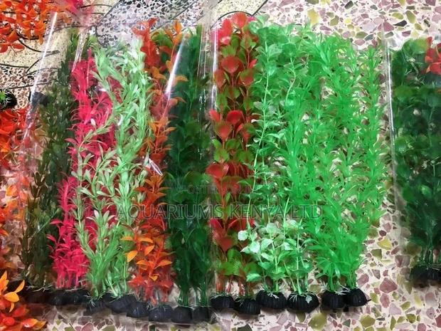 Green Theme Aquarium Plant Decor - main view