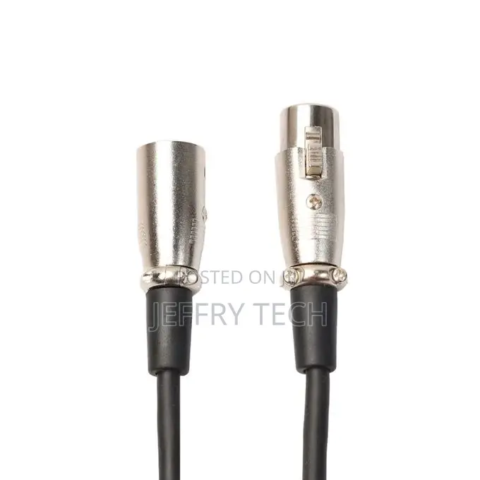 3m 3-Pin XLR Male to XLR Female Microphone Cable