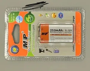 MP Rechargeable 9V Battery -300mah