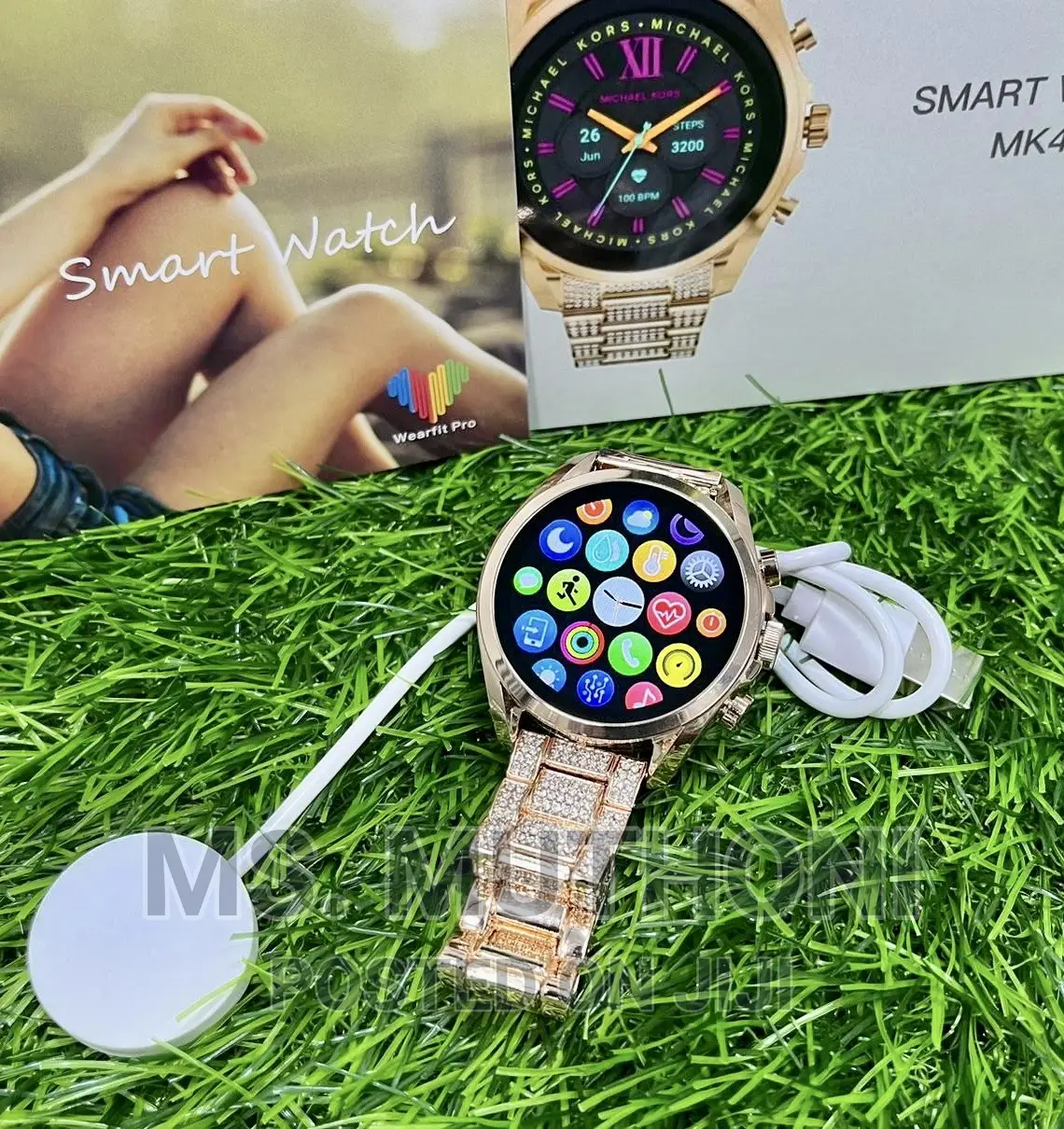 MK Smartwatch Model :- Mk40 Valentines/Birthday Gift
