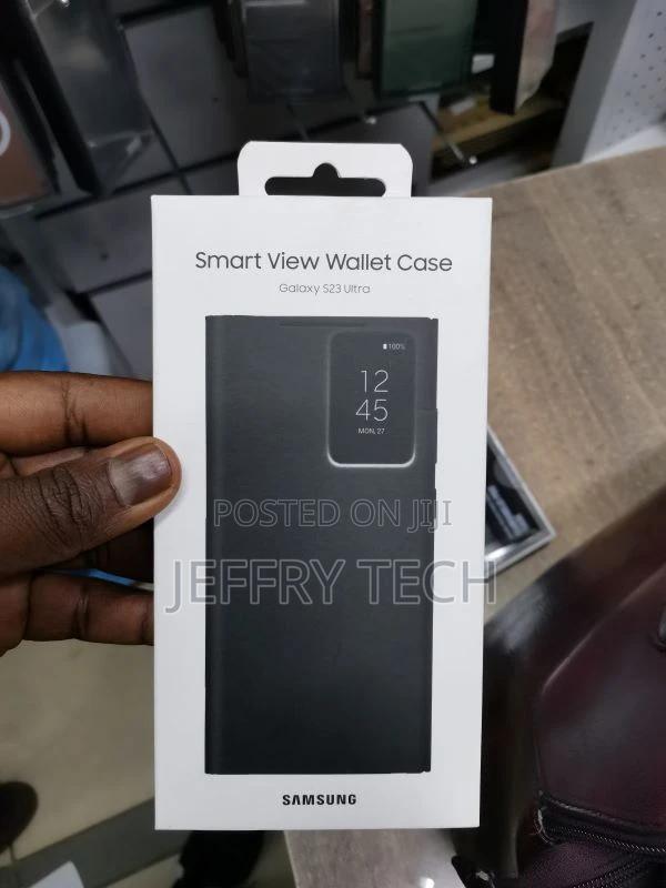 Samsung Galaxy S23 Ultra Smart View Wallet Case - Black - main view
