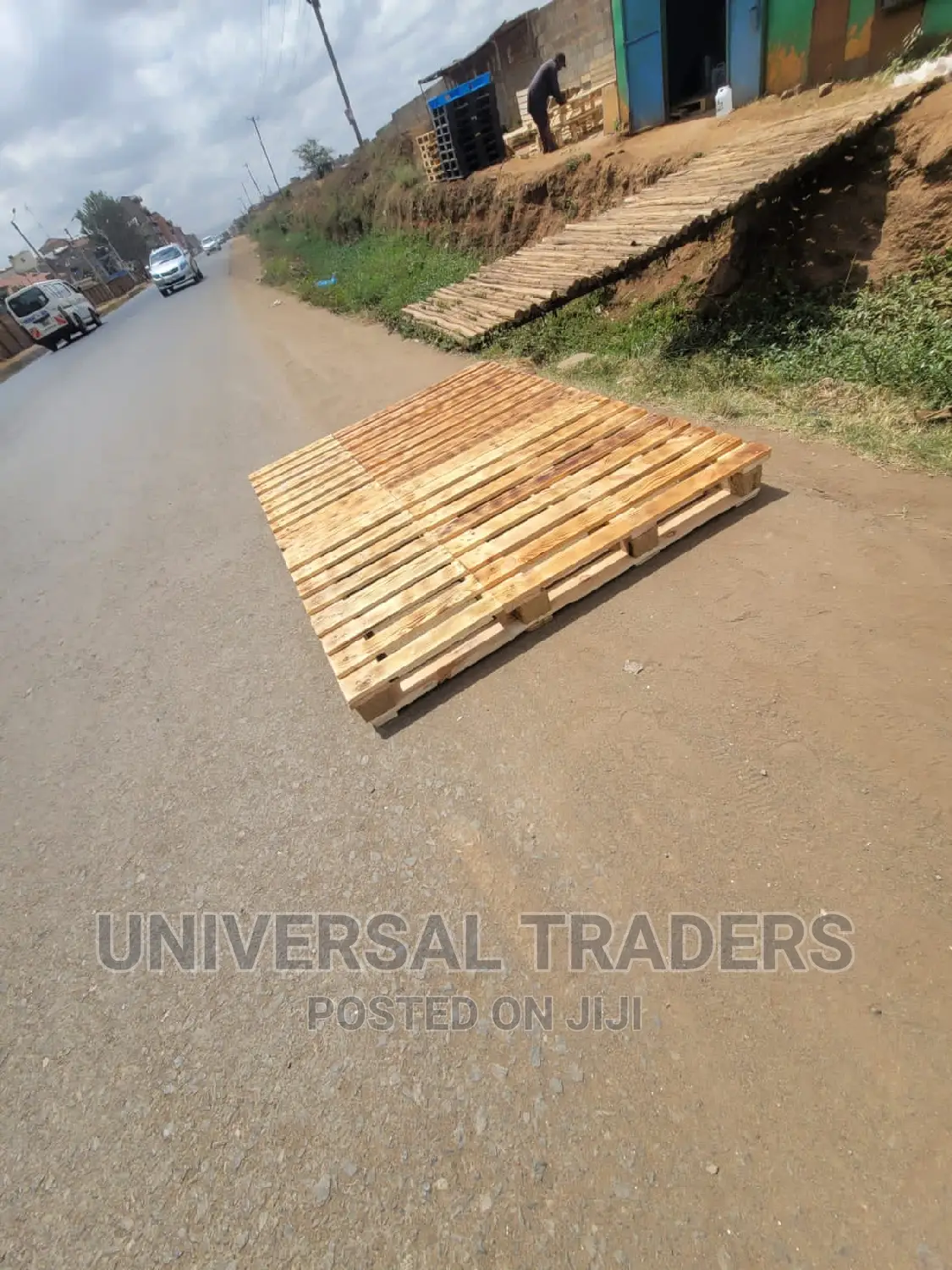 Pallets Bed - Blazed 5*6 Pallets Bed - Detachable Pallet Bed