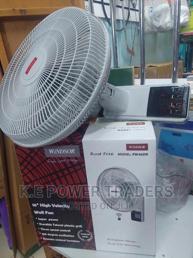 Windsor Remote Wall Fan - thumbnail 3