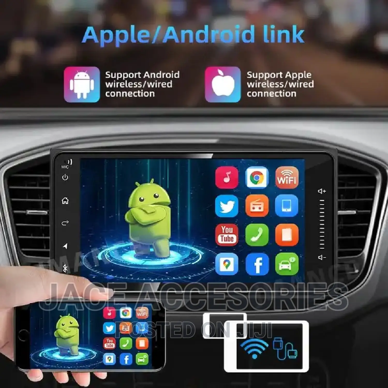 New 8 Inches Android Stereo 2+32