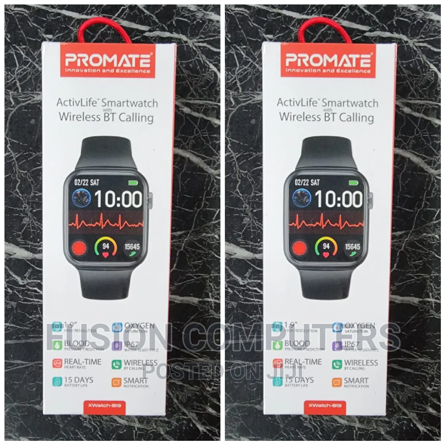 Promate Prowatch-Am19 Smartwatch With BT Calling