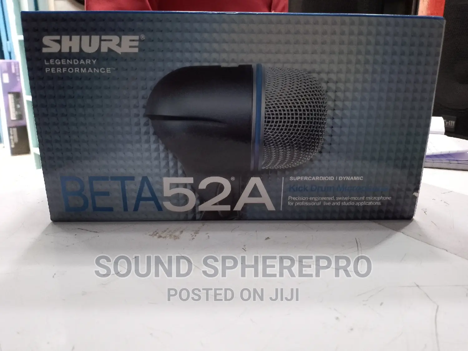 Shure Beta 52A Kick Drum Microphone