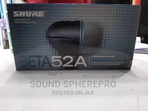 Shure Beta 52A Kick Drum Microphone