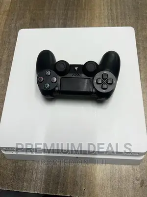 Ps4 Slim White With Original Controller
