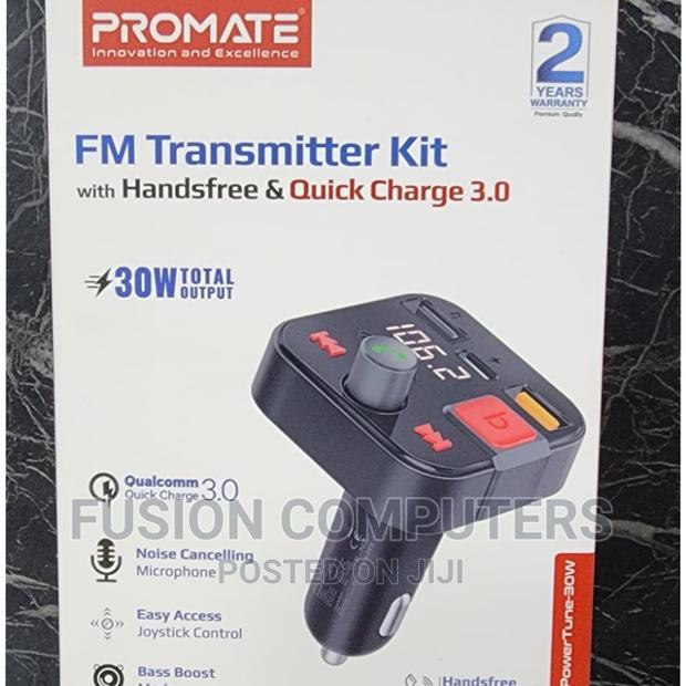 PROMATE FM Transmitter Kit With Handsfree Quick Charge 3.0 - main view