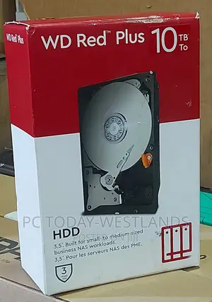 WD 10tb Wd101efbx Red Plus Sata Iii 3.5" Internal Nas HDD