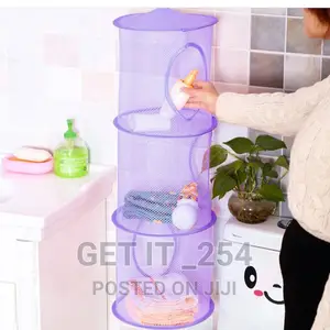Toys /Socks/ Panties Collection Storage Net Barrel Organizer