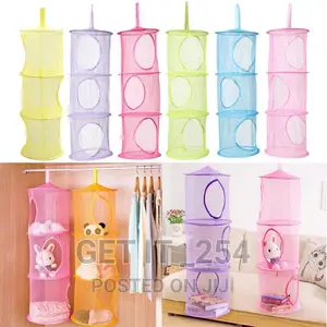 Toys /Socks/ Panties Collection Storage Net Barrel Organizer