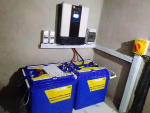 5.5kw Hybrid Inverter - (4)200ah Gel Battery Office/Home Backup System